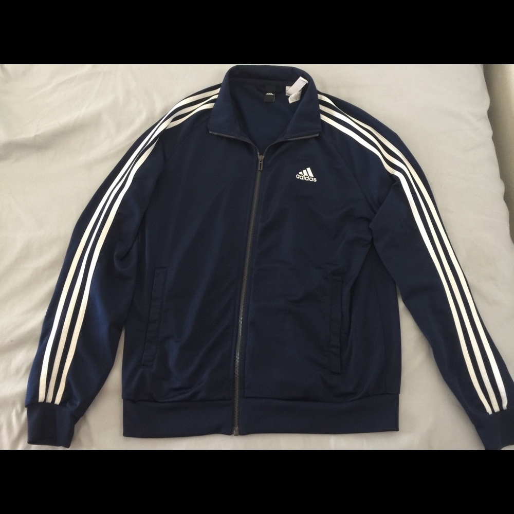 Men’s medium Adidas navy jacket